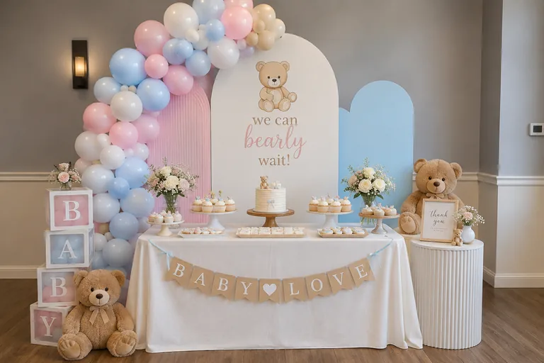 Baby shower con ositos